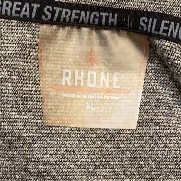 RHONE Gray Hoodie sweatshirt XL - Picture 6 of 9